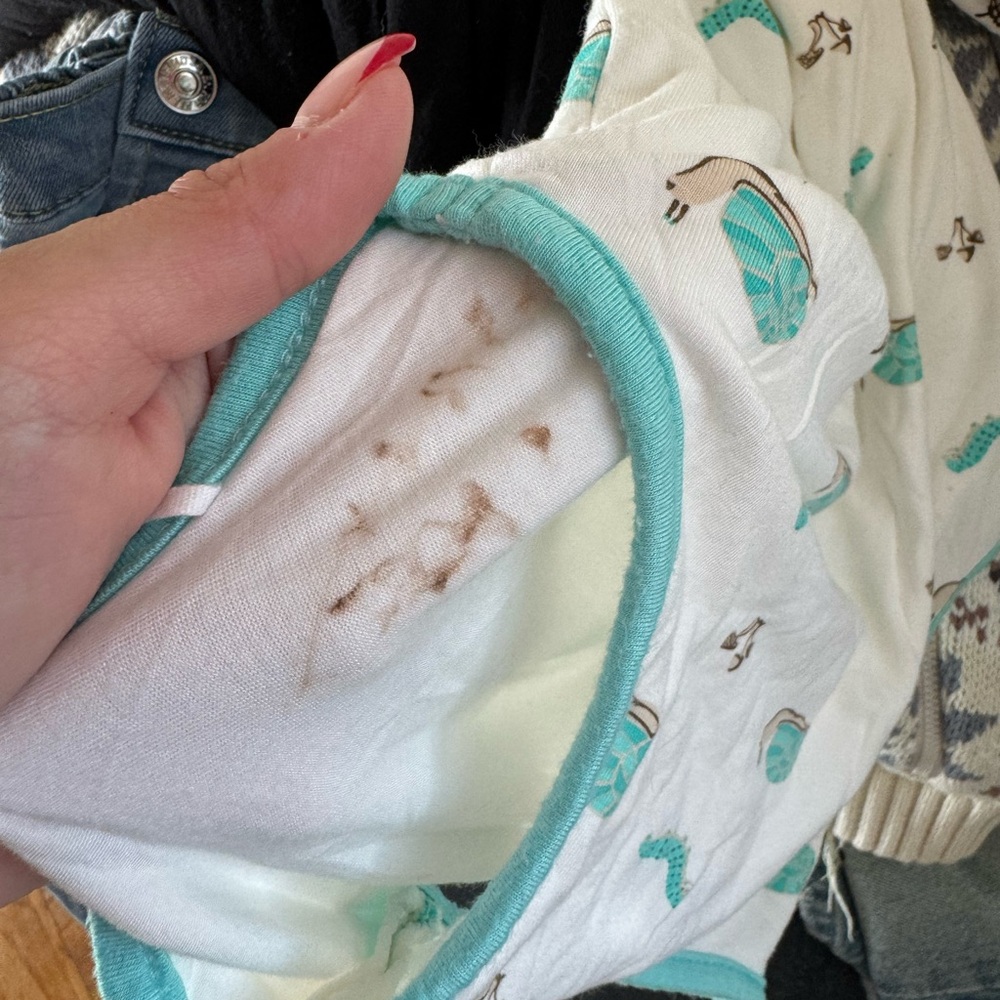 Blue baby boys garden bug Kyte baby sleep sack size L in tog 0.5 - Picture 3 of 3